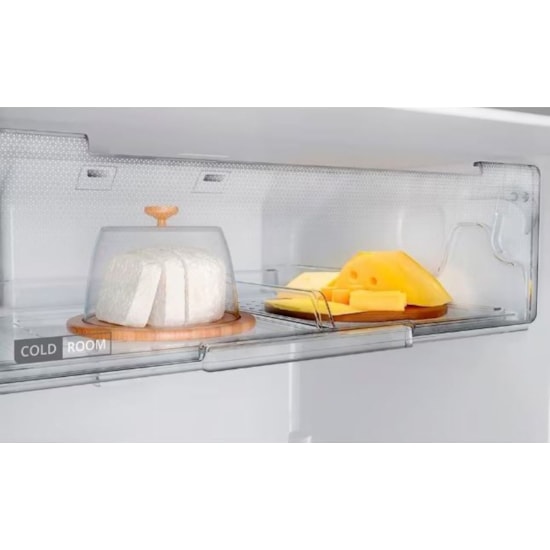 Geladeira 375L Brastemp Brm44 Inox 220V Platinum