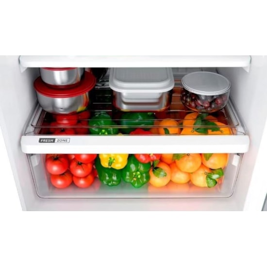 Geladeira 375L Brastemp Brm44 Inox 220V Platinum