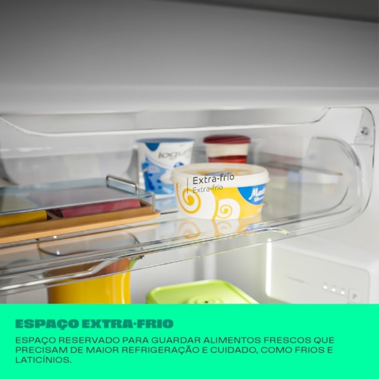 Geladeira 377L 2P Consul Crm44 Frost Free Prata 220V Inox