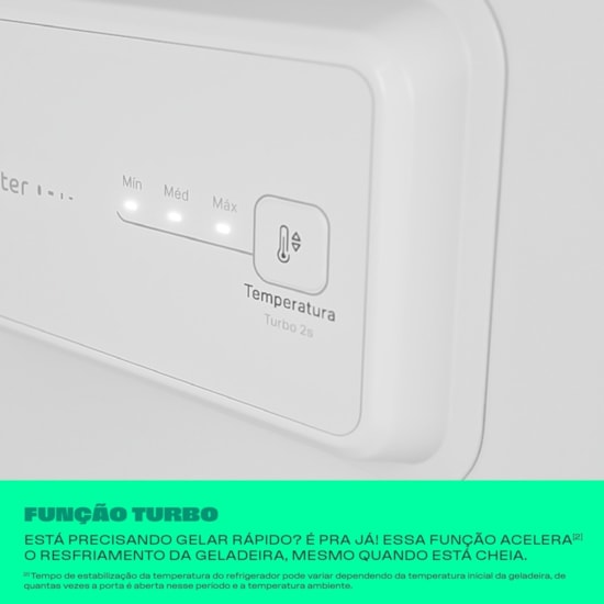Geladeira 377L 2P Consul Crm44 Frost Free Prata 220V Inox