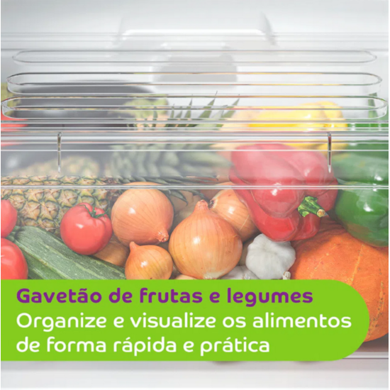 Geladeira 386L 2P Consul Crm44 Frost Fre Branco