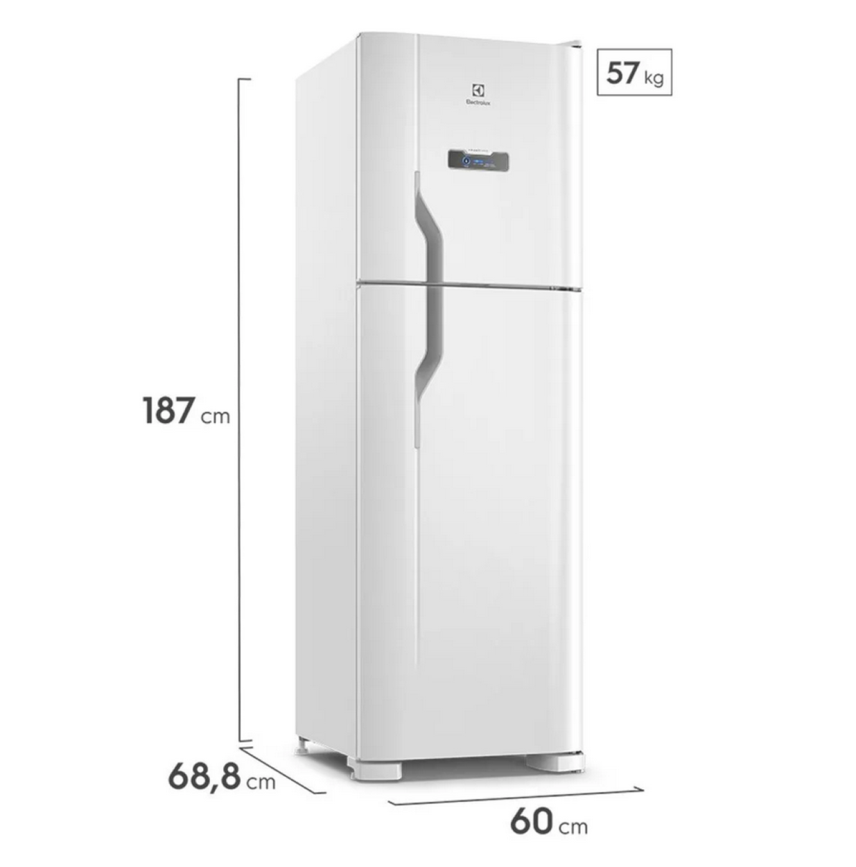 Geladeira 400L 2P Dfn44 Frost Free 220V Branco - Eletrolar