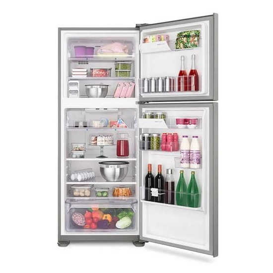 Geladeira 431L 2P Tf55s Frost Free 220V Inox