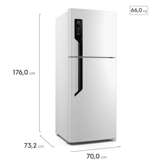 Geladeira 432L 2P Tf70 Frost Free 220V Branco
