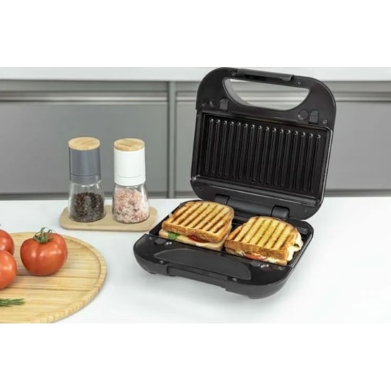 Grill E Waffle 2X1 750W 220V Blackdecker Preto