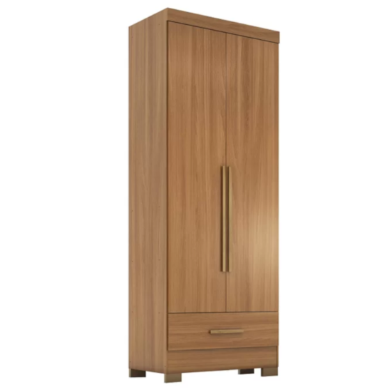 Guarda Roupa 2 Portas Smart Plus Rodial Cinamomo Guarda Roupa 2 Portas Smart Plus Rodial Cinamomo