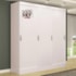 Guarda Roupa 3 P Correr Viena 100% Mdf Branco
