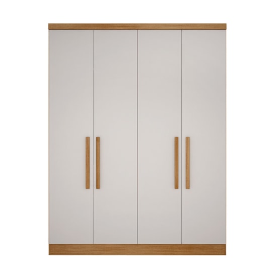 Guarda Roupa 4 Portas Modulado 100% Mdf Camaru Fendi