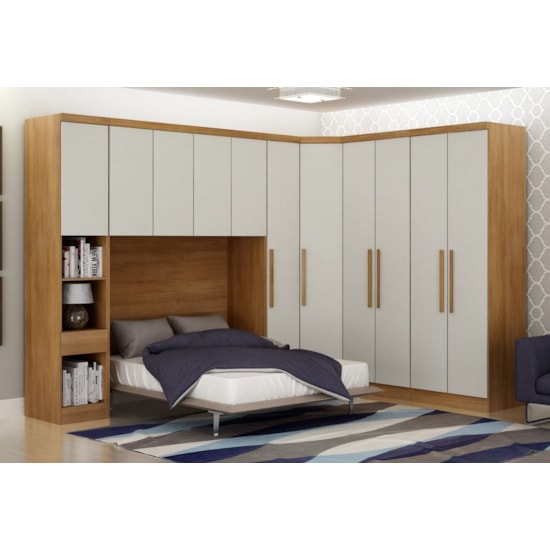 Guarda Roupa 4 Portas Modulado 100% Mdf Camaru Fendi Guarda Roupa 4 Portas Modulado 100% Mdf Camaru Fendi