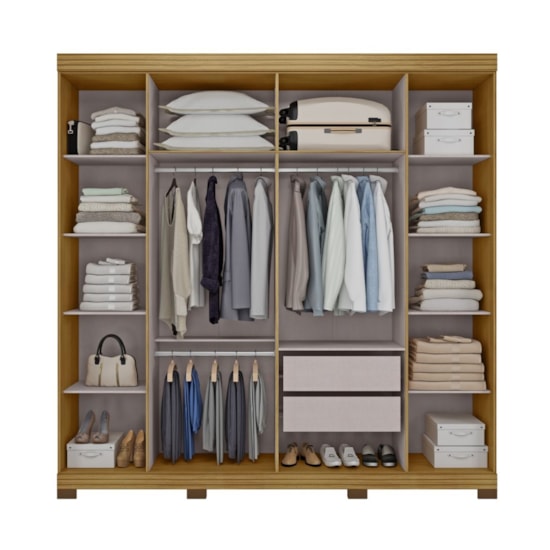 Guarda Roupa 6 Portas Bogota Mx Marrocos Off White Guarda Roupa 6 Portas Bogota Mx Marrocos Off White