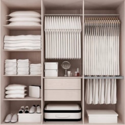 Guarda Roupa 6 Portas Paris 100% Mdf Ipê/Tex Guarda Roupa 6 Portas Paris 100% Mdf Ipê/Tex