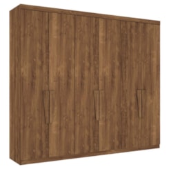 Guarda Roupa Casal 6 Portas Supreme Canela Guarda Roupa Casal 6 Portas Supreme Canela