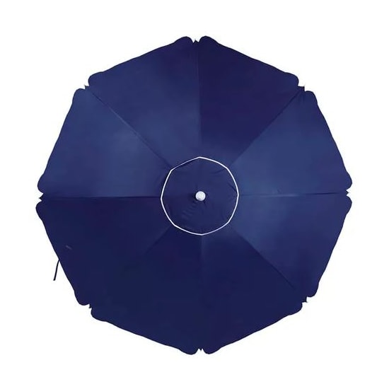 Guarda Sol Aluminio 2,60M Polisester Mor Azul Guarda Sol Aluminio 2,60M Polisester Mor Azul