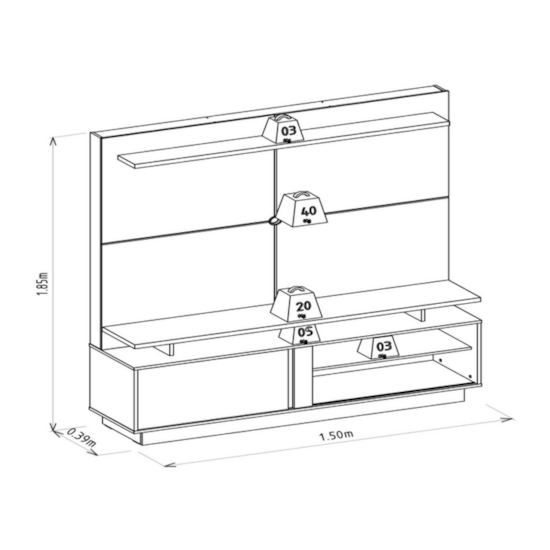 Home 150Cm Viena Linea Brasil Nature Off White Home 150Cm Viena Linea Brasil Nature Off White