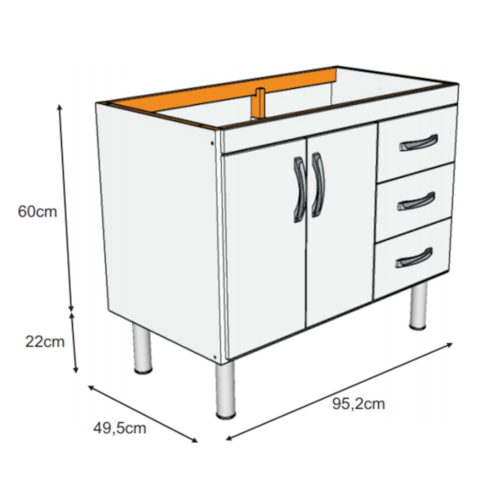 Kit Balcão E Pia Tóquio 1.00 Rorato Pia Travertino Kit Balcão E Pia Tóquio 1.00 Rorato Pia Travertino