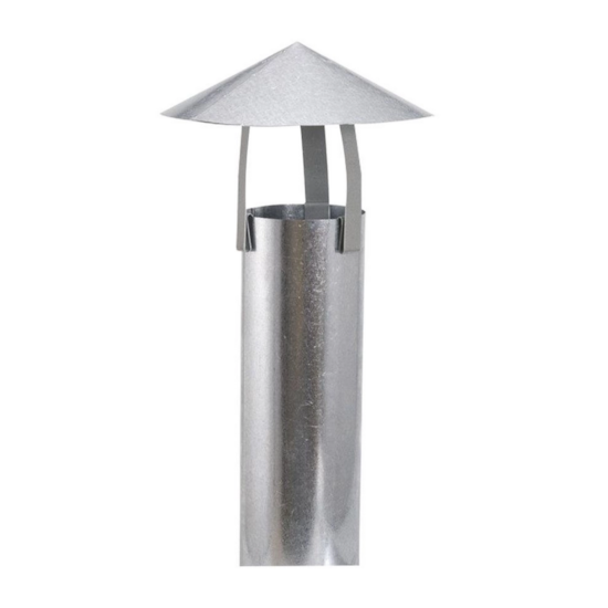 Kit Chaminé 115Mm Inox 0,43Mm Cd28 Lenha Inox Kit Chaminé 115Mm Inox 0,43Mm Cd28 Lenha Inox