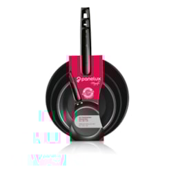 Kit Frigideira Francesa Al 16 20 24Cm Grafite