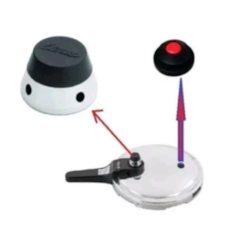 Kit Panela De Pressão Peso Eterna Nigro + Válvula + Pino Kit Panela De Pressão Peso Eterna Nigro + Válvula + Pino