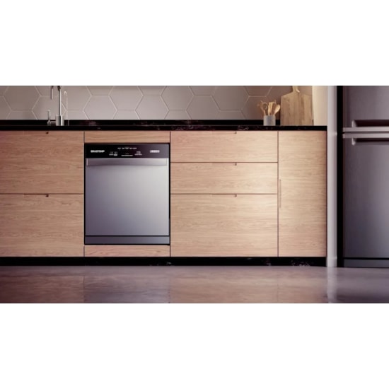 Lava-Louças Compact 8 Serviços Brastemp Prata