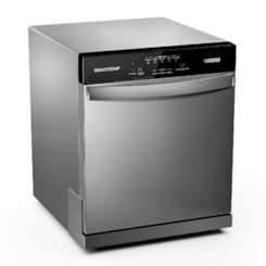 Lava-Louças Compact 8 Serviços Brastemp Prata