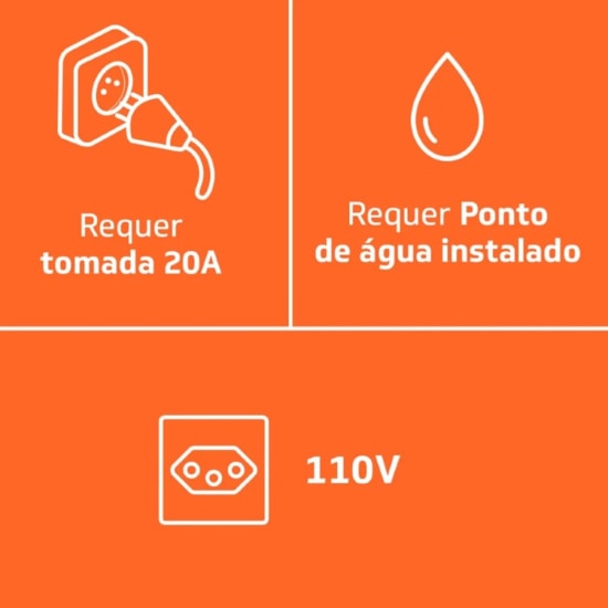 Lava-Louças Compact 8 Serviços Brastemp Prata