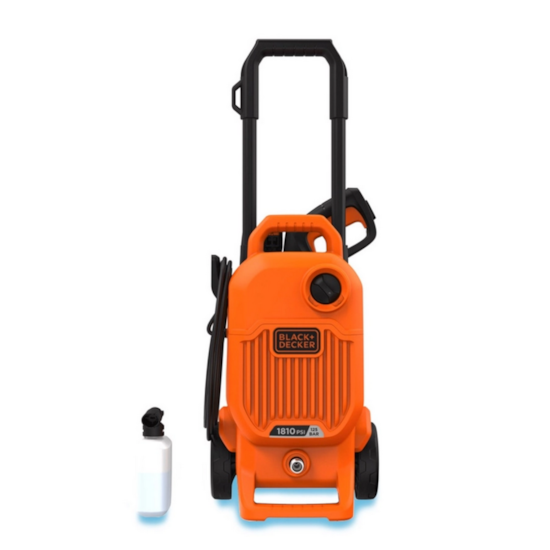 Lavadora Alta Pressão 1810 Psi 1700W Preto Laranja Lavadora Alta Pressão 1810 Psi 1700W Preto Laranja
