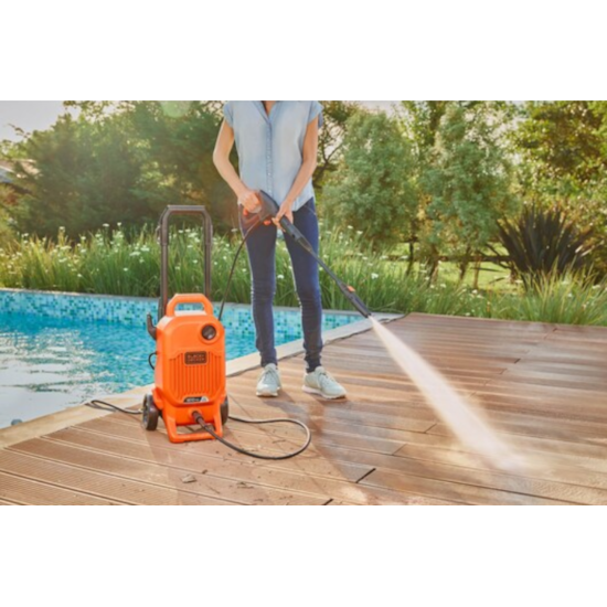 Lavadora Alta Pressão 1810 Psi 1700W Preto Laranja Lavadora Alta Pressão 1810 Psi 1700W Preto Laranja