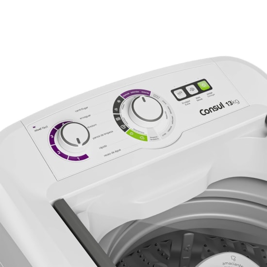 Lavadora De Roupas 13Kg Cwh13 Max Consul 220V Branco