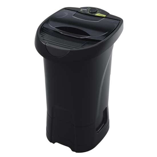 Lavadora De Roupas 4Kg Semiautomatica Super Wanke 220V Preto