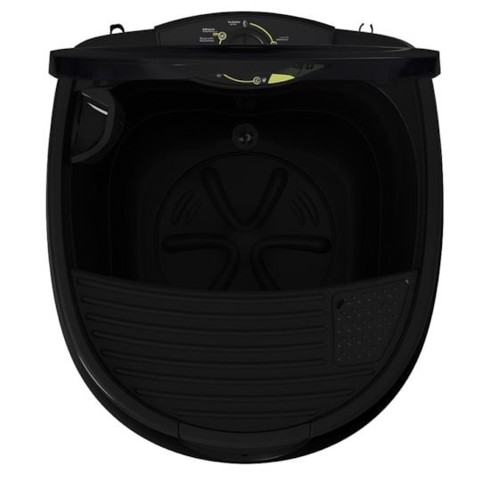 Lavadora De Roupas 4Kg Semiautomatica Super Wanke 220V Preto