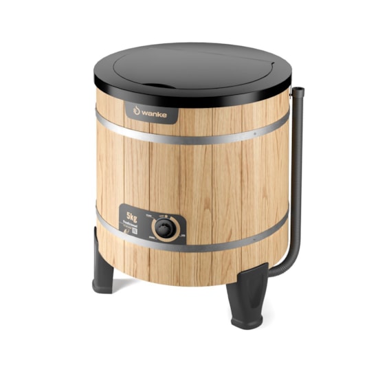 Lavadora De Roupas Tradicional Madeira Wanke 220V Clara