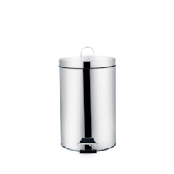 Lixeira 12 Litros Inox Linha Agata Mor Prata Lixeira 12 Litros Inox Linha Agata Mor Prata