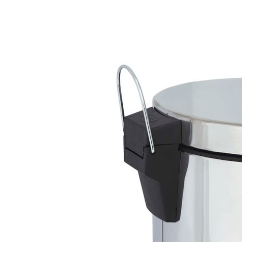 Lixeira 5 Litros Inox Linha Agata Mor Prata Lixeira 5 Litros Inox Linha Agata Mor Prata