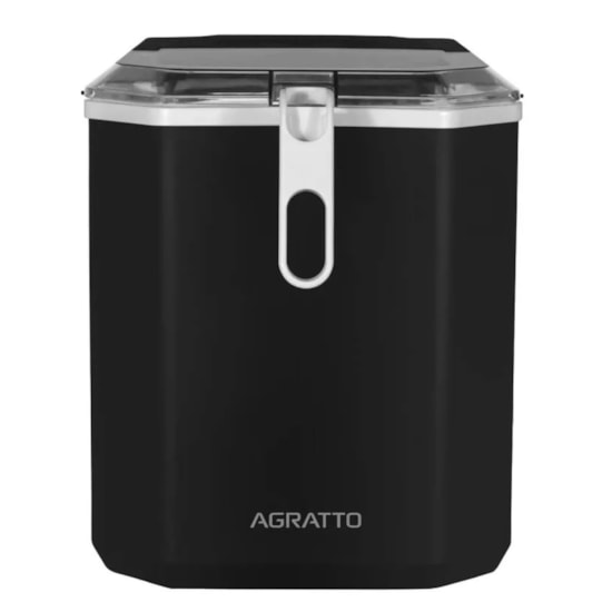 Maquina De Gelo 12Kg 100W Agratto 220V Preto
