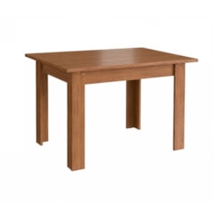 Mesa 1,15X84 Sem Vidro Canto Reto Canela