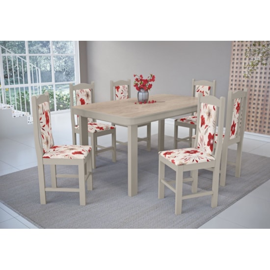 Mesa 155 X 0,88Cm Florenca Cella Carvalho