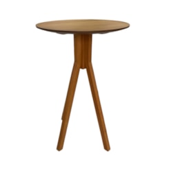 Mesa Bistrô Olímpia Móveis Scapin Avelã Mesa Bistrô Olímpia Móveis Scapin Avelã