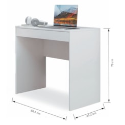 Mesa De Computador Bari Móveis Sul Branco Mesa De Computador Bari Móveis Sul Branco