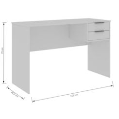 Mesa De Computador Turim Móveis Sul Branco Mesa De Computador Turim Móveis Sul Branco