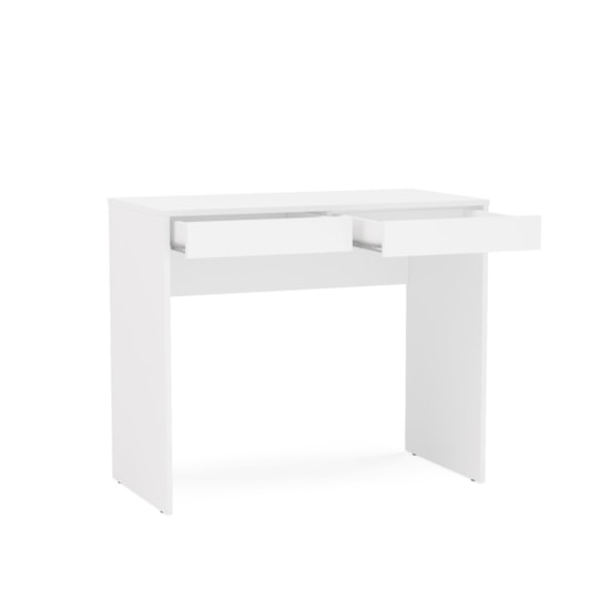 Mesa Escritorio Tijuca 2 Gav Politorno Branco Mesa Escritorio Tijuca 2 Gav Politorno Branco