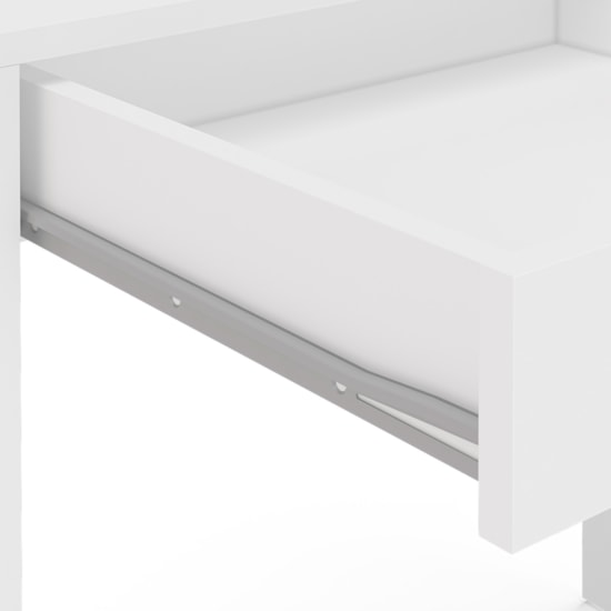 Mesa Escritorio Tijuca 2 Gav Politorno Branco Mesa Escritorio Tijuca 2 Gav Politorno Branco