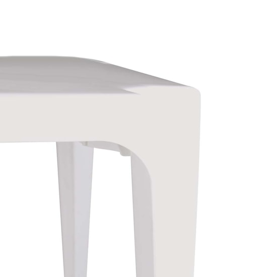 Mesa Plástica Bela Vista Mor Empilhável Branco Mesa Plástica Bela Vista Mor Empilhável Branco