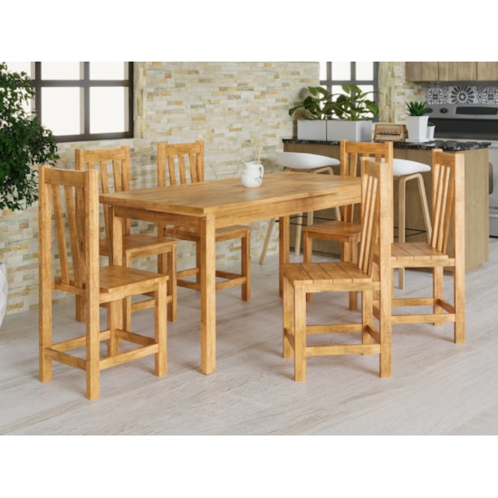 Mesa Rustica 160X80 Meneghetti  Mel