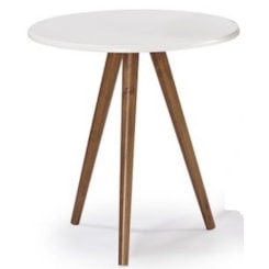 Mesa Tripé 63Cm Linz Imbuia Glazer Laca B