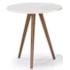 Mesa Tripé 63Cm Linz Imbuia Glazer Laca B