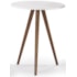 Mesa Tripé 70Cm Linz Imbuia Glazer Laca B