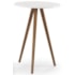 Mesa Tripé 77Cm Linz Imbuia Glazer Laca B