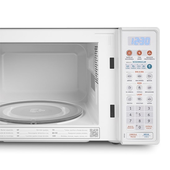 Micro Ondas 20L Mto30 Com Função Tira Odor Electrolux Branco