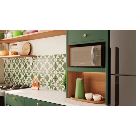 Micro Ondas 23L Cms23 Consul Cinza 220V Cinza