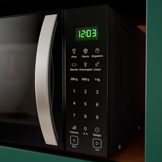Micro Ondas 23L Cms23 Consul Preto 220V Preto